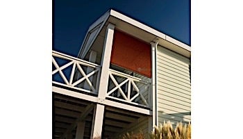Coolaroo 90% UV Block Exterior Cordless Sun Shade | 8x6 Foot Terracota | 462000