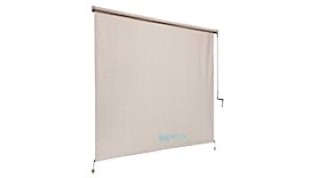 Coolaroo® 80% UV Block Exterior Cordless Sun Shade | 6x6 Foot Almond | 474799