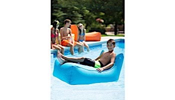Ocean Blue Sun Searcher Aruba Inflatable Pool Lounger Chair | Turquoise | 950302