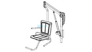 Spectrum Aquatics Motion Trek BP 350 Pool Lift