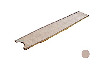 SR Smith 7' Diving Board with Sand Tread Surface and Board to Base Stainless Steel Mounting Hardware | Tan | T7 DB-51