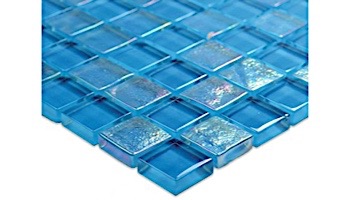 Artistry In Mosaics Twilight Series 1x1 Glass Tile | Azure | GT82323B12