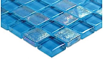 Artistry In Mosaics Twilight Series 1x1 Glass Tile | Azure | GT82323B12