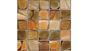 National Pool Tile Spectra 1 3/8 x 1 3/8 Glass | Harvest | OCN-HARVEST