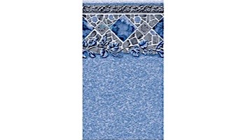 18' x 36' Oval 54" Athena Pattern Beaded 20 Mil Liner | 4000 Series - Heavy Duty (HD) Beaded Liner | 5-3618 ATHENA 2