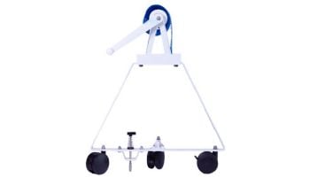 Rocky's Reel Systems High Riser Residential Reel System | AT-1 Adjustable Tube Set For Up To 20' Wide Pool | 318/323