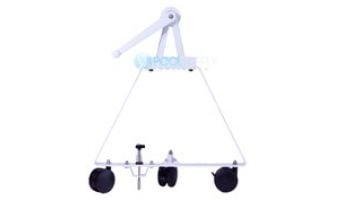 Rocky's Reel Systems High Riser Residential Reel System | AT-1 Adjustable Tube Set For Up To 20' Wide Pool | 318/323