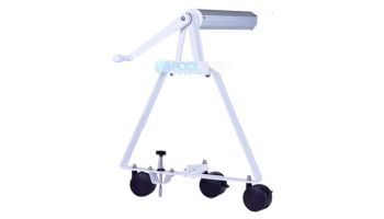 Rocky's Reel Systems High Riser Residential Reel System | AT-2 Adjustable Tube Set For Up To 24' Wide Pool | 318/325