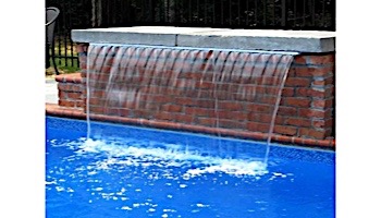 Natural Wonders 18" Arch Waterfall | 1" Lip Bottom Port Tan | 25576-190-009