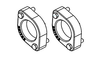 Raypak Inlet & Outlet Flange BR | 013812F