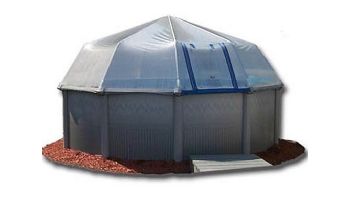 Fabrico Sun Dome All Vinyl Pool Dome for Doughboy & CaliMar® Above Ground Pools | 12' x 24' Oval | SD161224 211180