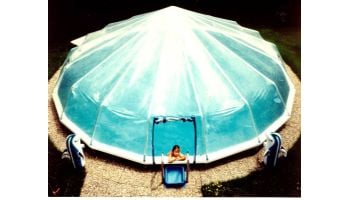 Fabrico Sun Dome All Vinyl Pool Dome for Doughboy & CaliMar® Above Ground Pools | 16' Round | SD1216 212010