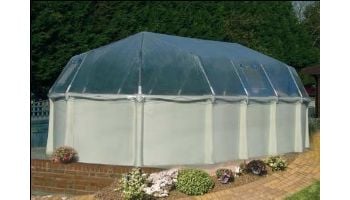 Fabrico Sun Dome All Vinyl Pool Dome for Doughboy & CaliMar® Above Ground Pools | 16' Round | SD1216 212010