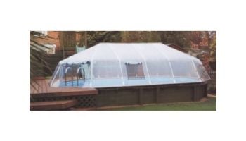 Fabrico Sun Dome All Vinyl Pool Dome for Doughboy & CaliMar® Above Ground Pools | 27' Round | SD2027 210450