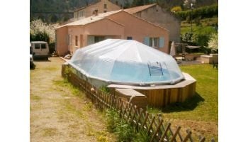Fabrico Sun Dome All Vinyl Pool Dome for Doughboy & CaliMar® Above Ground Pools | 27' Round | SD2027 210450