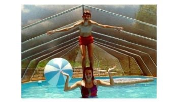 Fabrico Sun Dome All Vinyl Pool Dome for Doughboy & CaliMar® Above Ground Pools | 27' Round | SD2027 210450