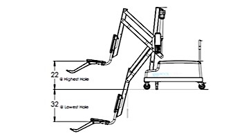 Sr Smith Splash! Lift Seat Assembly Hi/Lo | 160-2000