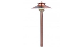 FX Luminaire DM Zone Dimming Color LED Path Light | 18" Riser | Antique Bronze | DMLEDTAAB-GZDC18RAAB KIT