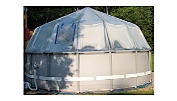 Fabrico Sun Dome All Vinyl Dome for Soft Sided Above Ground Pools | 12' Round | 214000