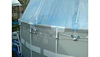 Fabrico Sun Dome All Vinyl Dome for Soft Sided Above Ground Pools | 12' Round | 214000