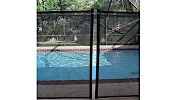 Water Warden Safety Pool Fence Self Closing Gate | 5' Tall | Black | WWG301