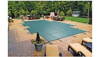 Loop-Loc 15-Year Mesh Safety Cover | Grecian 18'-6" x 36'-6" | 4' x 8' Center End Step | LL183648GCES