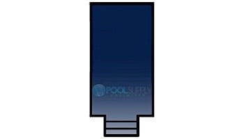 Loop-Loc 15-Year Mesh Safety Cover | Rectangle 16' x 32' | 3' x 6' Center End Step | LL163236CES