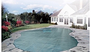 Loop-Loc 15-Year Solid Safety Cover | Grecian 16'-6" x 32'-6" | 4' x 8' Center End Step | no Drain Panel w/ Cover Pump | LLSP163248GCES