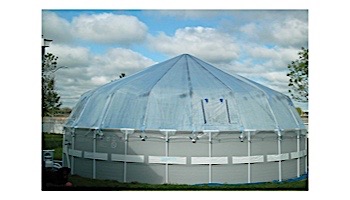Fabrico Sun Dome All Vinyl Dome for Soft Sided Above Ground Pools | 16' Round | 212570