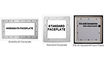 SimPoolTec Above Ground Skimmer Plug | 5-1/2" x 5-1/4" | Standard Faceplate | AGSD-SS