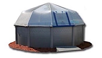 Fabrico Sun Dome All Vinyl Dome for Round Soft Sided Above Ground Pools