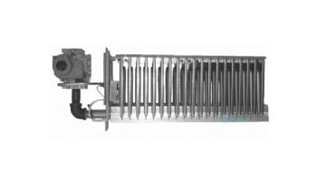 Raypak Burner Tray with Gas Valve Sea Level Propane Gas 156A | 014854F