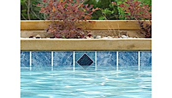 National Pool Tile Blue Seas 6x6 Deco | Light Blue | SEA-LIGHT DECO