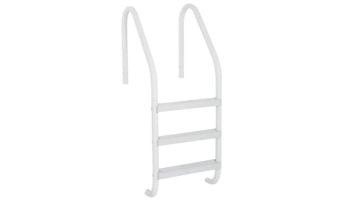 Saftron Premium Plus Ladder | 5-Step | .25" Thickness 1.90" OD | 24" W x 72" Height | White | PPL-324-5S-W