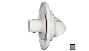 Infusion Pool Products Venturi Return Fitting | Self Aligning Slip 1" Inlet with Flange | Dark Gray | VRFSAF1DG