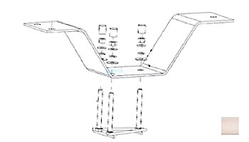 Inter-Fab 8' Duro-Spring Steel Base Only with Jig | Earth | DSS8-3