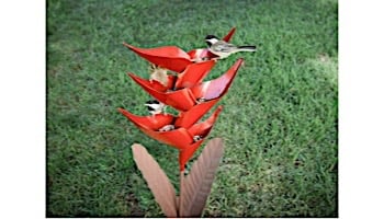 Desert Steel Heliconia Bird Feeder | 409-112