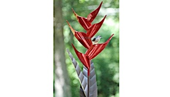 Desert Steel Heliconia Bird Feeder | 409-112