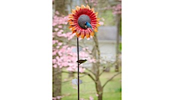 Desert Steel Velvet Queen Sunflower Bird Feeder | 409-114