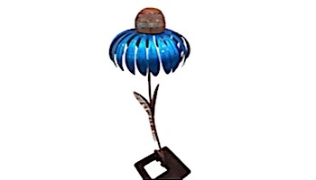 Desert Steel Coneflower Bird Feeder | Blueberry Pie | 409-115