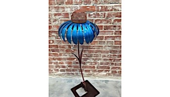 Desert Steel Coneflower Bird Feeder | Blueberry Pie | 409-115