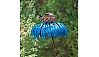 Desert Steel Coneflower Bird Feeder | Blueberry Pie | 409-115