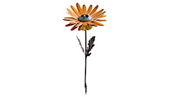 Desert Steel Daisy Garden Torch | Orange | 409-008