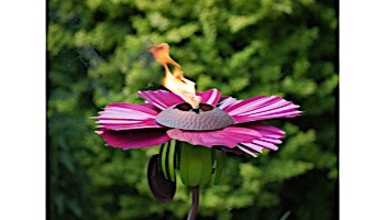 Desert Steel Cosmos Flower Garden Torch | Pink | 409-007