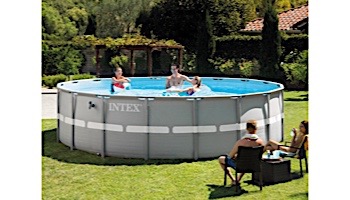 Intex Above Ground Ultra Frame Pool Set | 16' Round 48" Wall | 28321EH
