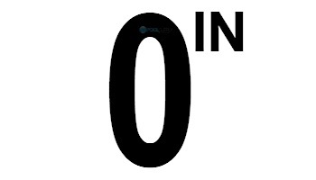 Inlays Depth Marker 5" Frost Resistant Tile | 0 IN Non-Skid | CC620500