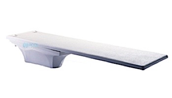 Inter-Fab La Mesa Base with Duro-Beam aquaBoard™ Board Complete | 6' White with White Top Tread and White Base | DB6WW-LAM6