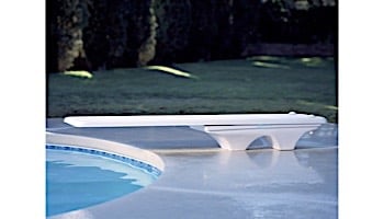 Inter-Fab Los Arcos Base with Duro-Beam aquaBoard™ Board Complete | 6' Gray with Gray Top Tread and Gray Base | DB6GRY-LOS6