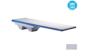 Inter-Fab Los Arcos Base with Duro-Beam aquaBoard™ Board Complete | 8' Gray with Gray Top Tread and Gray Base | DB8GRY-LOS8