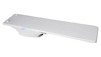 Inter-Fab City Base with Duro-Beam aquaBoard™ Board Complete | 6' White with White Top Tread and White Base | DB6WW-CITY
